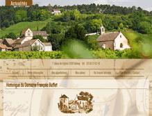 Tablet Screenshot of bourgogne-buffet.com